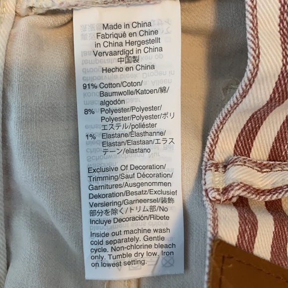 Madewell The High Rise Slim Crop Boy Jeans Size 25 - Picture 13 of 17